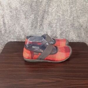 Keen Sienna Red Black Plaid Womens Mary Jane Womens 7.5